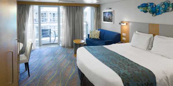 Allure of the Seas - Accessible Boardwalk View Stateroom w/ Balcony