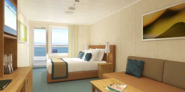 Carnival Breeze - Aft-View Extended Balcony Stateroom