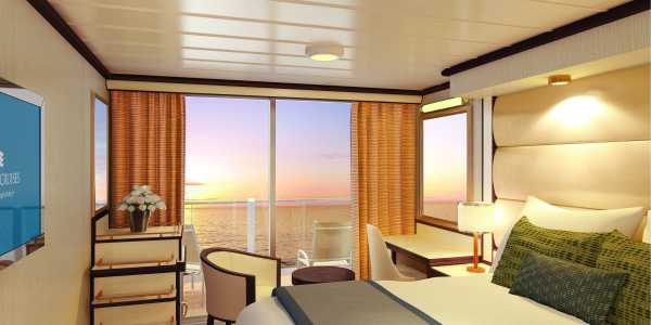 Royal Princess - Balcony Cabin
