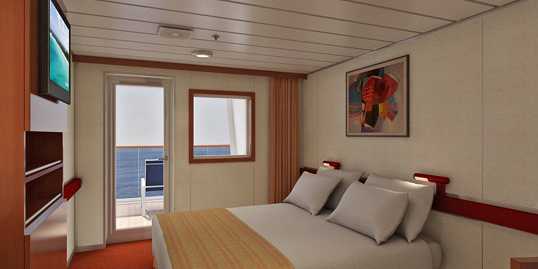 Carnival Ecstasy - Balcony Stateroom