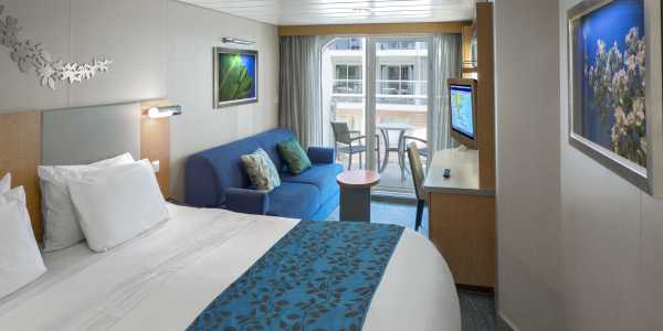 Allure of the Seas - Central Park View Stateroom w/ Balcony