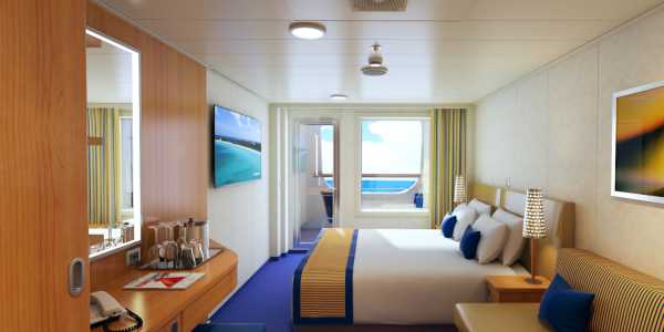 Carnival Vista - Cove Balcony Stateroom