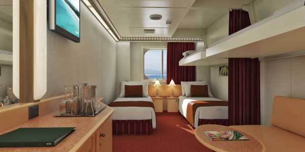 Carnival Magic - Deluxe Ocean View Stateoom