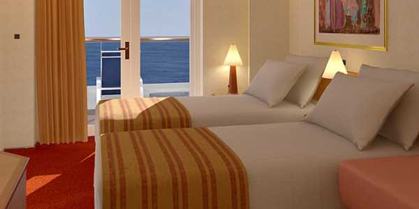 Carnival Pride - Extended Balcony Stateroom