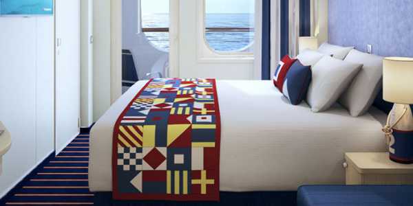 Carnival Vista - Family Harbor Cove Balcony Stateroom