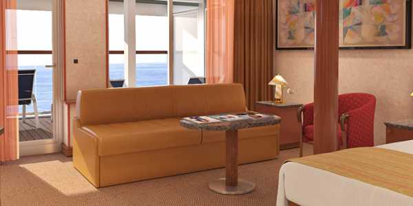 Carnival Sensation - Grand Suite Extended Balcony