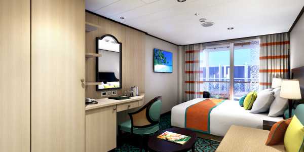 Carnival Vista - Havana Cabana Balcony Stateroom