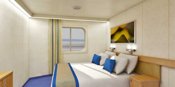 Carnival Sunshine - Interior Picture Window Stateroom