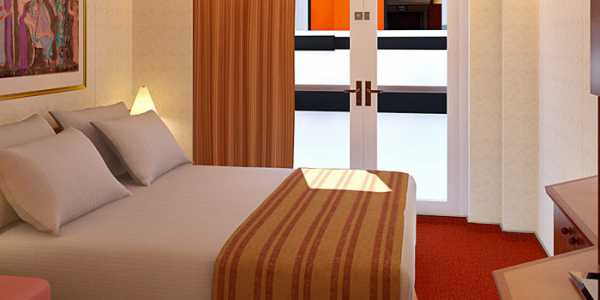 Carnival Miracle - Interior Stateroom w/ French Door