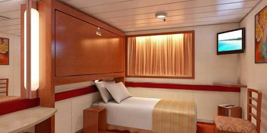 Carnival Elation - Interior Upper/Lower Stateroom