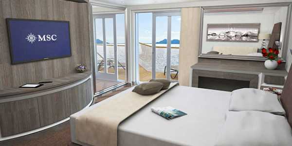 MSC Divina - MSC Yacht Club Royal Suite