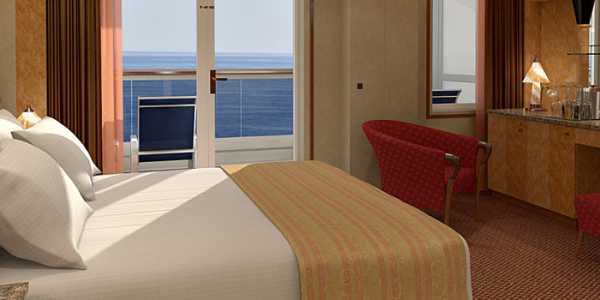 Carnival Pride - Premium Balcony Stateroom