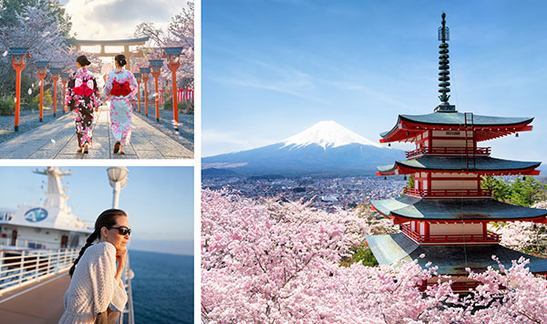 All-Inclusive Azamara Cruise, Cherry Blossom and Mount Fuji, 13 Nights